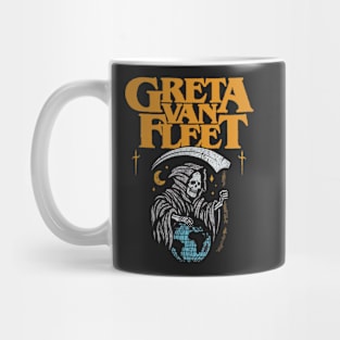 Greeta van fleet4 Greta Van Fleet Shirt, Retro Musical Shirt, Greta Van Fleet Rock Band Shirt, Boho Vintage Musician Shirt, Retro Greta Van Fleet T-shirt Tee Mug